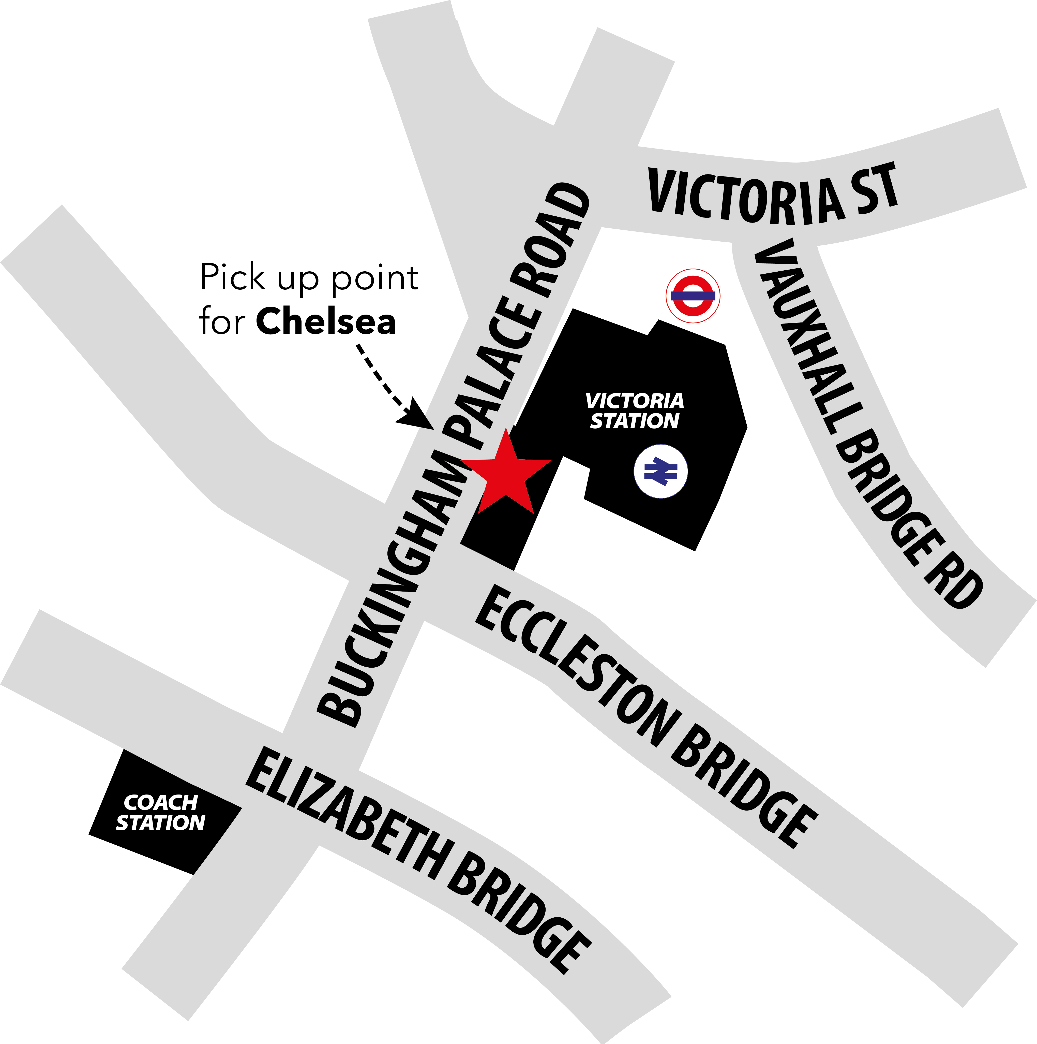 Where to pick to at Victoria